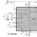 Audio Amplifier Electronic Circuit