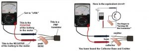 Transistor PNP NPN Testing