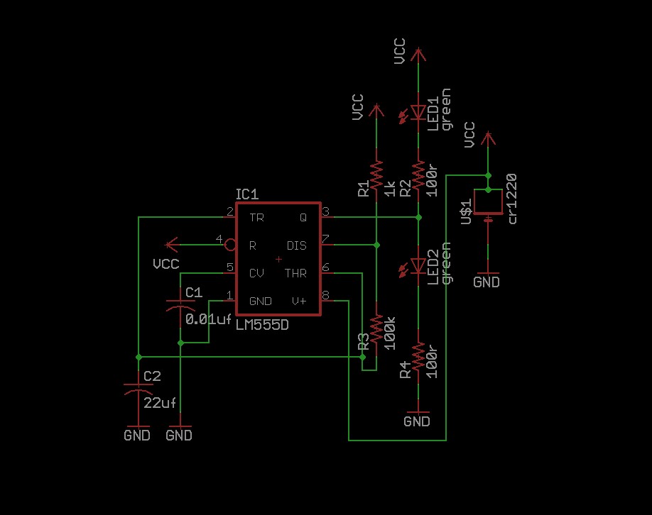 Blinky Board Schematic