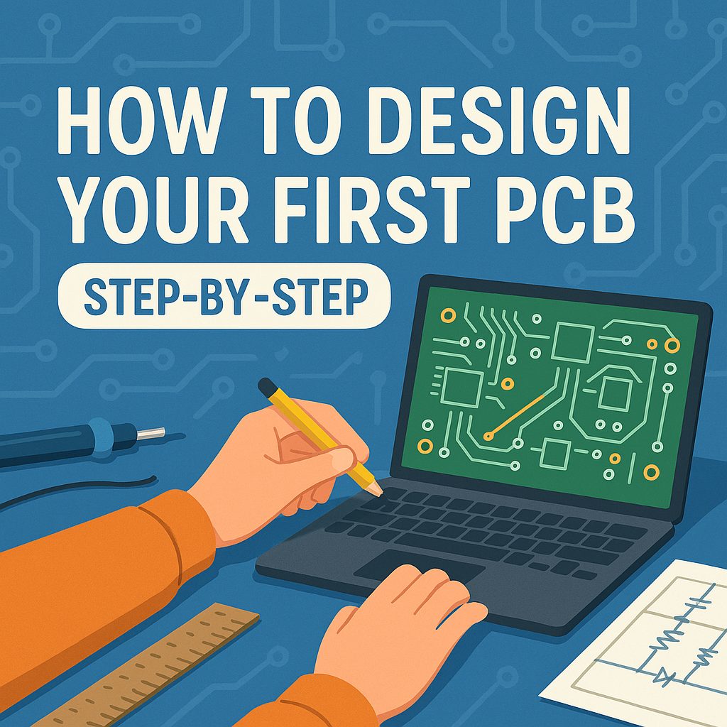 You are currently viewing How to Design Your First PCB (Step-by-Step)