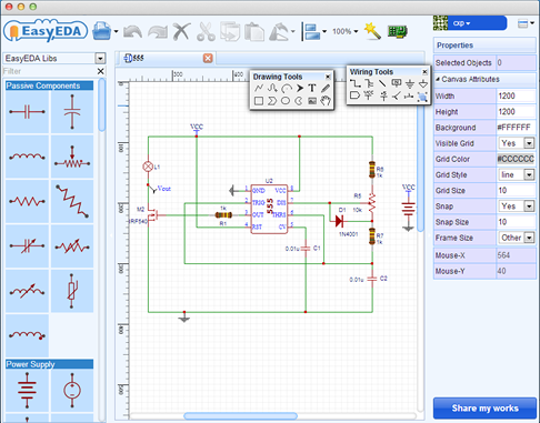 Easy EDA Layout