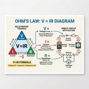 Read more about the article Ohm’s Law 101: The Simple Guide to Voltage, Current, and Resistance