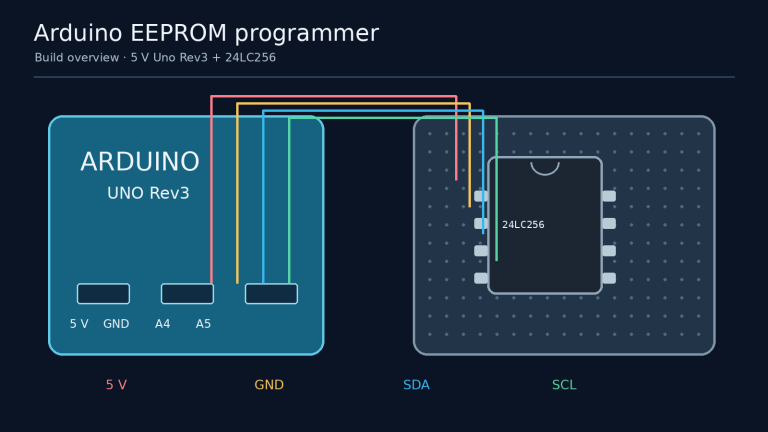 Read more about the article Arduino EEPROM Programmer: Build and Test Guide